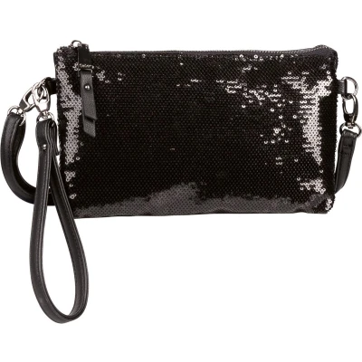 Afbeelding van Gabor Schoudertas Koppeling Emmy Special Clutch Metallic Black Zwart