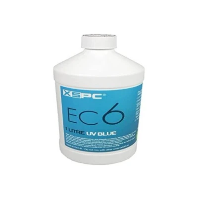 Image de XSPC EC6 Caloporteur pour système de refroidissement par liquide bleu UV