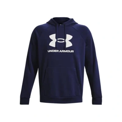 Afbeelding van Under Armour Rival Fleece hoodie met grafisch logo voor heren zak