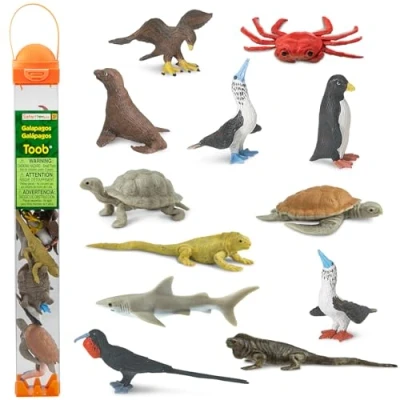 Afbeelding van Safari Speelset Galapagos Toob Junior 12 delig