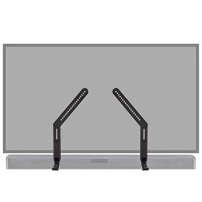 Afbeelding van ECHOGEAR Bevestigingsbeugels voor tv soundbar stel de hoogte en diepte in maximale compatibiliteit tussen je