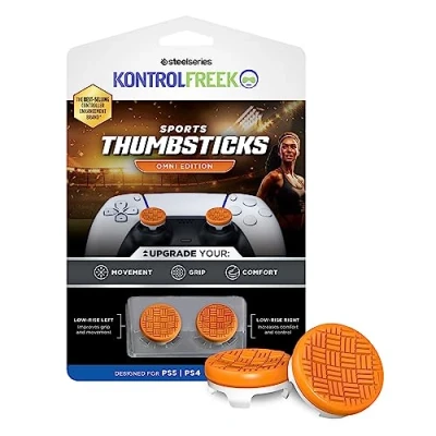 Afbeelding van KontrolFreek Sports Omni Thumbsticks Oranje/Wit (PS5/PS4)