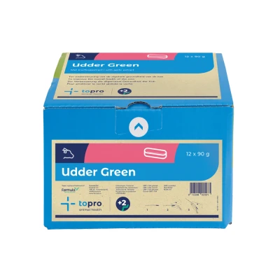 Afbeelding van Topro Bolus Udder Green mastitis 4 x 90 gram