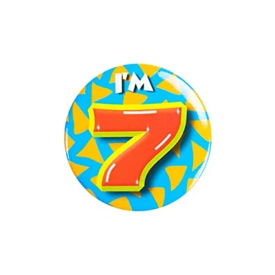 Afbeelding van Paperdreams Button klein i&#039;m 7