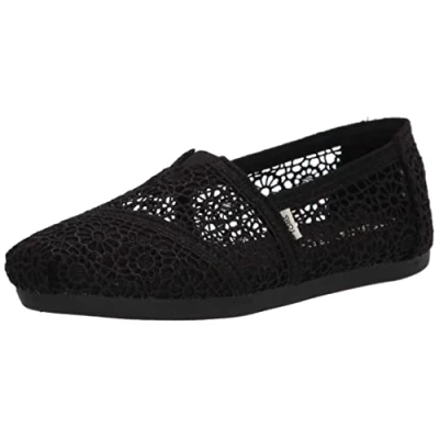 Afbeelding van TOMS Instappers black, Dames, Maat: 39, Black Polyester