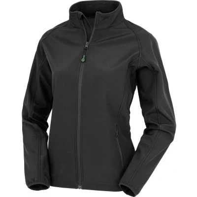 Afbeelding van Result Gerecyclede damessoftshelljas R901F Black