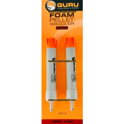 Afbeelding van Guru Foam Pellet Waggler (2 pcs) Maat : 3SSG 4.4g