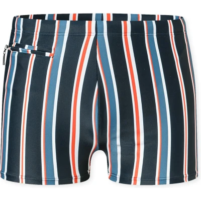 Afbeelding van Schiesser Badehose MIT BEIN Zwemshorts, Heren, Maat: Large, Nachtblau