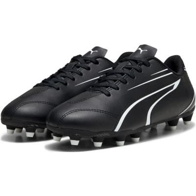 Afbeelding van Puma Vitoria Fg/Ag Jr Voetbalschoenen voor kinderen, uniseks, Zwart Wit