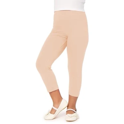 Afbeelding van Merry Style Meisjes Leggings Sport Vrijetijdsbroek Capri Katoen MS MS10 226 LE Zand 116