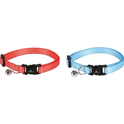 Afbeelding van Flamingo Kattenhalsband Amira 20 35 cm Assorti Multi Color