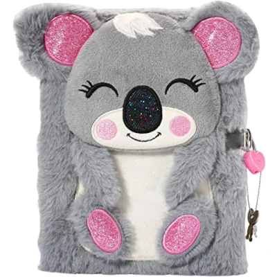 Afbeelding van powerking Koala dagboek voor meisjes met hangslot en sleutels