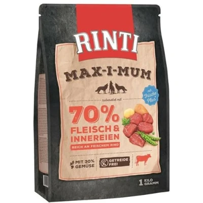 Afbeelding van RINTI Max i mum Rund Hondenvoer Voordeelpakket: 7 x 1 kg