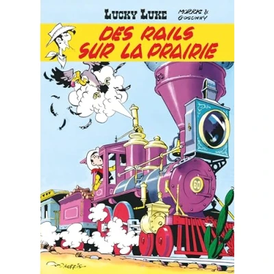 Afbeelding van LUCKY LUKE,09:DES RAILS SUR LA PRAIRIE
