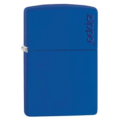 Afbeelding van Zippo 50855822 Aansteker Royal Blue Mat met logo