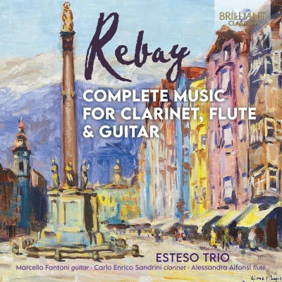 Afbeelding van Esteso Trio &amp; Marcello Fantoni Rebay: Complete Music For Clarinet, Flute Guitar (CD)
