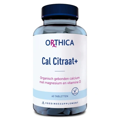 Afbeelding van Orthica Cal Citraat+ 60 tabletten