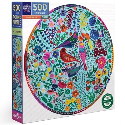 Afbeelding van eeBoo Four Birds (500)