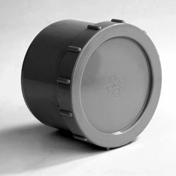Afbeelding van Dyka Eindstuk met schroefdeksel spie aansluiting PVC 40mm