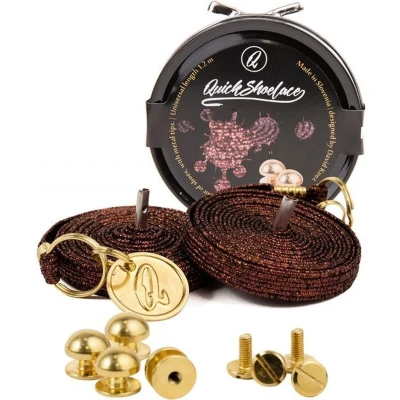 Afbeelding van Able2 Quickshoelaces prestige brons