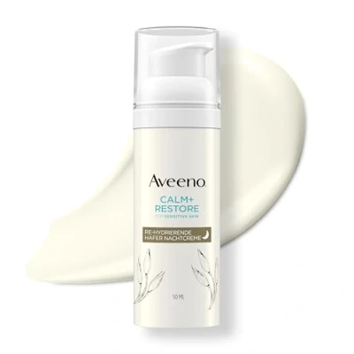 Afbeelding van Aveeno Calm+restore Rehydraterende Nachtcreme 50ml