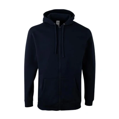 Image de Mukua Sweat à Capuche zippé Mixte, Bleu Marine, 3XL