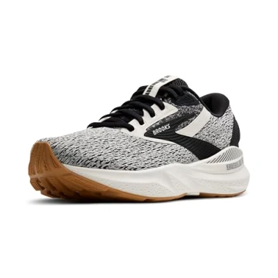 Afbeelding van Brooks Adrenaline Gts 24 Sneakers voor heren, Kokosnoot zwart koekje