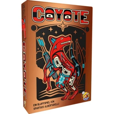 Afbeelding van Heidelberger Spieleverlag, HeidelBÄR Games HG008 Coyote Kaartspel voor 3 6 spelers vanaf 10 jaar, Duits