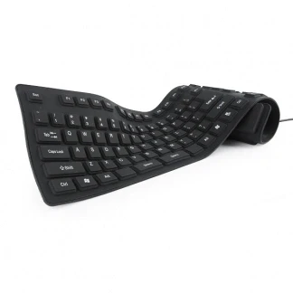 Afbeelding van Toetsenbord Gembird (Flexibel, USB interface, OTG adapter)