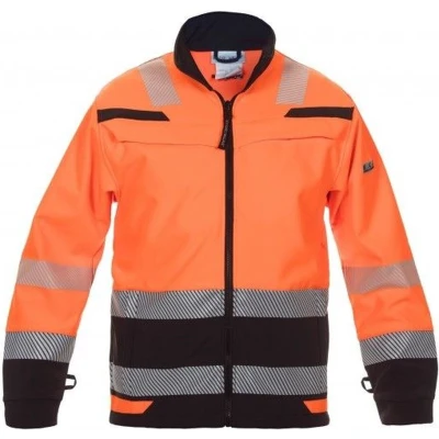 Afbeelding van Hydrowear Softshell Jack Telford Hi Vis Oranje/Zwart maat L