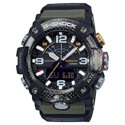 Afbeelding van G Shock heren Mudmaster hybride horloge GG B100 1A3ER in de kleur Zwart