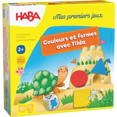 Afbeelding van Haba !!! Jeu Mes premiers jeux Couleurs et formes avec Tilda (Frans) = Duits 1307043001 Nederlands 1307043004