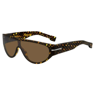 Afbeelding van BOSS Unisex Zonnebril, Maat: One Size, Dark brown