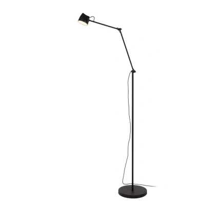 Afbeelding van Lucide MILNE Vloerlamp LED Dimb. 1x8W 2700K Zwart