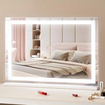 Image de VEVOR Miroir de Maquillage Lumière LED avec USB Support Bureau 797x547 mm