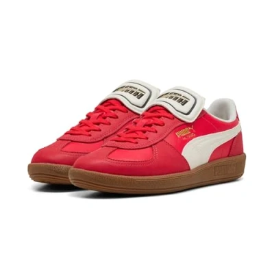 Afbeelding van Puma Palermo Premium Sneakers laag, Maat: 39, For all time red warm white Leer