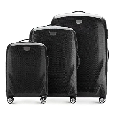 Afbeelding van Wittchen PC Ultra Light Collection Kofferset, Heren, Maat: One Size, Schwarz