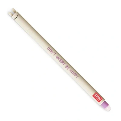 Image de Stylo à Encre Gel Effaçable Lapin Violet