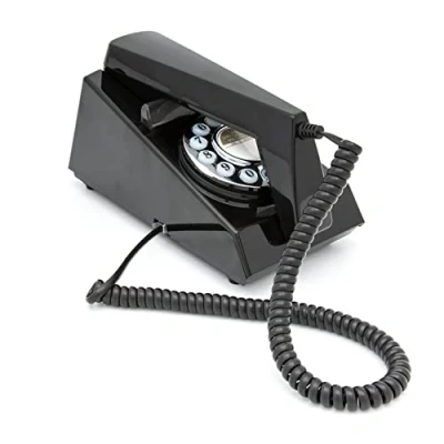Afbeelding van GPO 1960PUSHBLA Telefoon Trim retro jaren ‘60, druktoetsen, zwart