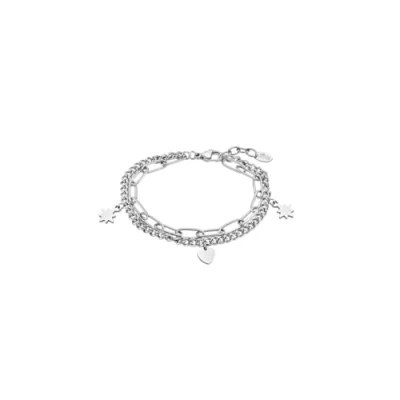 Afbeelding van Lotus Armband stijl LS2313, rvs, Zonder steen