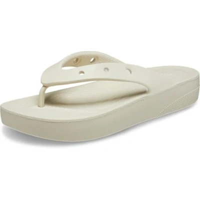 Afbeelding van Crocs Classic Platform Flip W Damesklomp, Beenderen