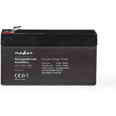 Afbeelding van Loodaccu Nedis (12 V, 1.300 mAh)