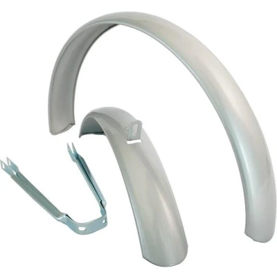 Afbeelding van Spatbord set 22 universeel zilver