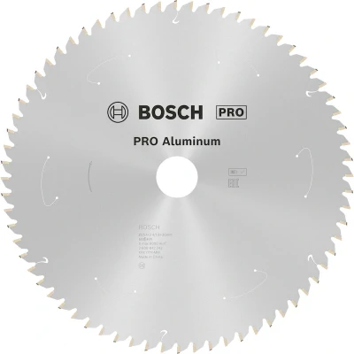 Afbeelding van Bosch Accessories Standard for Aluminium 2608842242 Cirkelzaagblad 254 x 30 1.8 mm Aantal tanden: 68 1 stuk(s)