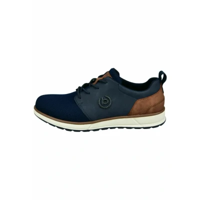 Afbeelding van bugatti Sneakers laag, Heren, Maat: 41, Dark blue Textiel