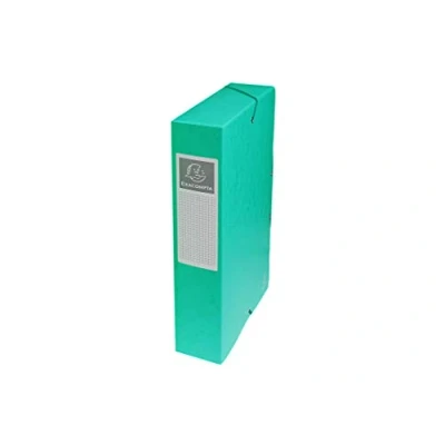 Afbeelding van Exacompta elastobox Exabox groen, rug van 6 cm