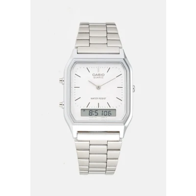 Afbeelding van Casio Vintage Edgy horloge AQ 230A 7DMQYES in de kleur Zilver