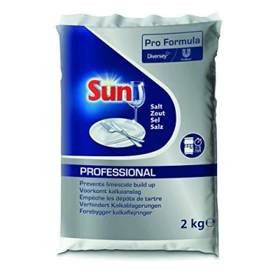 Afbeelding van Sun regenereerzout voor de vaatwas doos van 6 zakken 2 kg