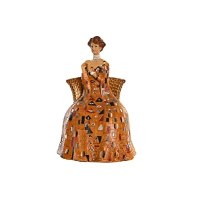Afbeelding van Decoratieve figuren DKD Home Decor Geel Hars (21,5 x 18,5 31 cm)