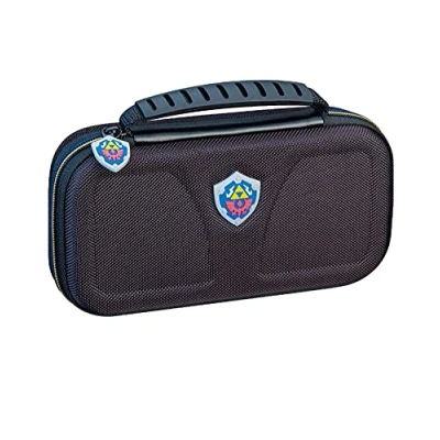 Afbeelding van Game Traveler Nintendo Switch Lite Case Slim Consolehoes Zelda Hyrule Shield